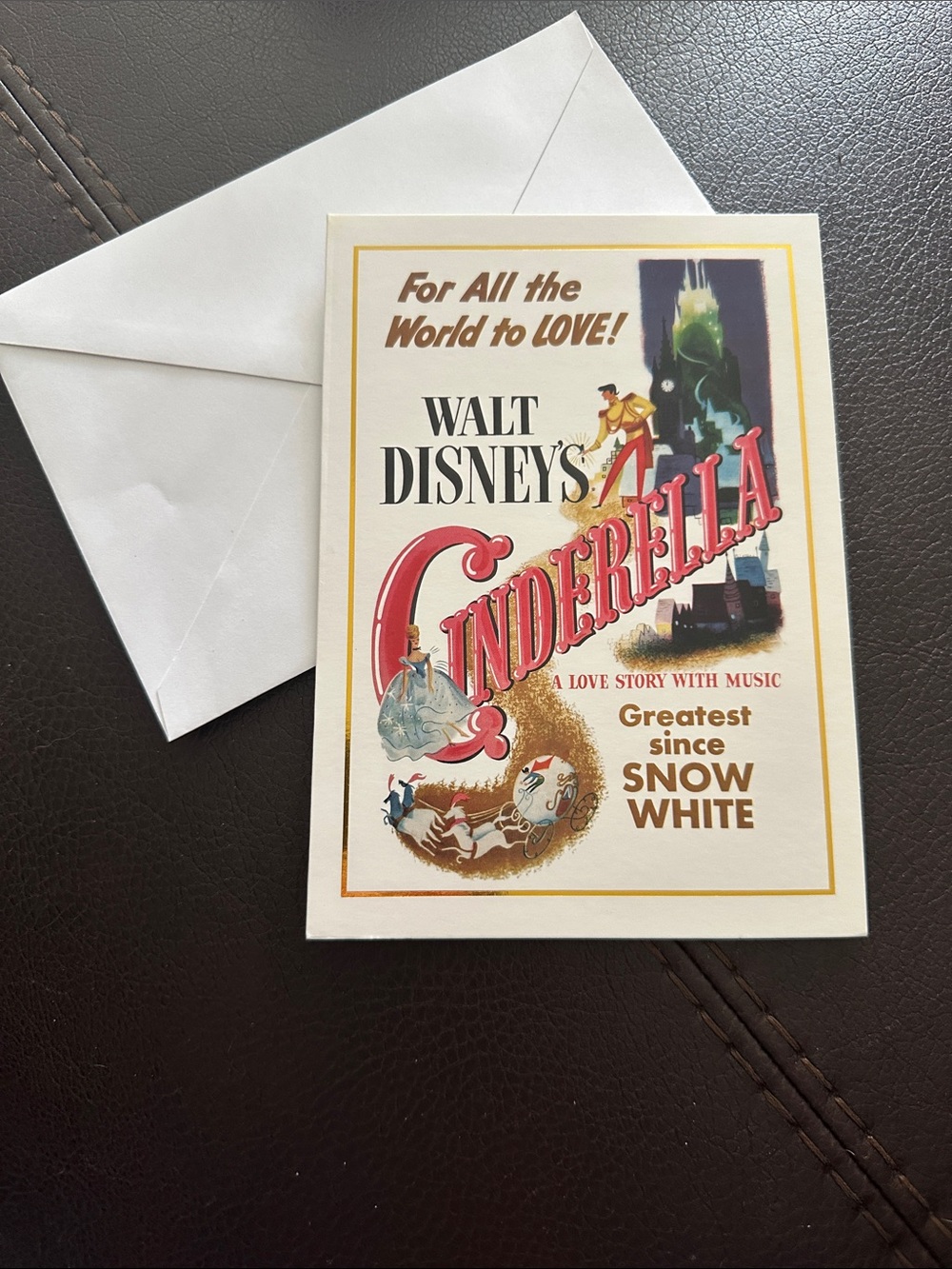 Walt Disney Archives Collection Cinderella Card